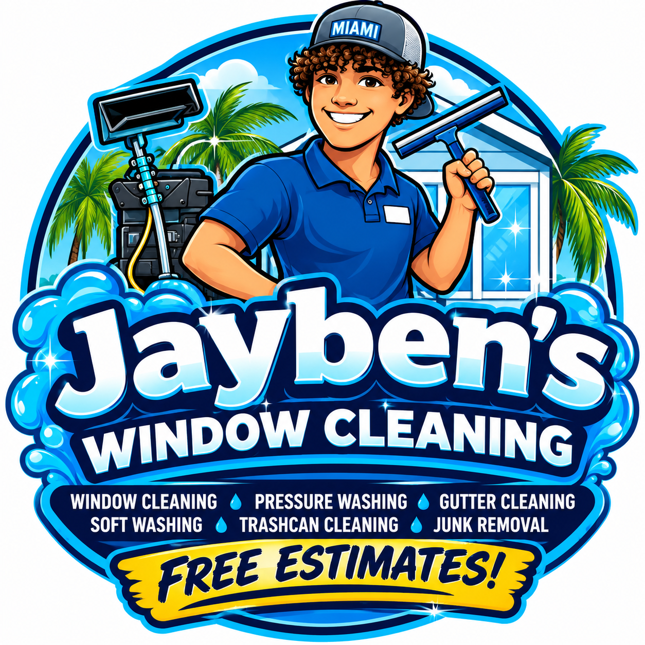 Jayben's Window Cleaning Logo